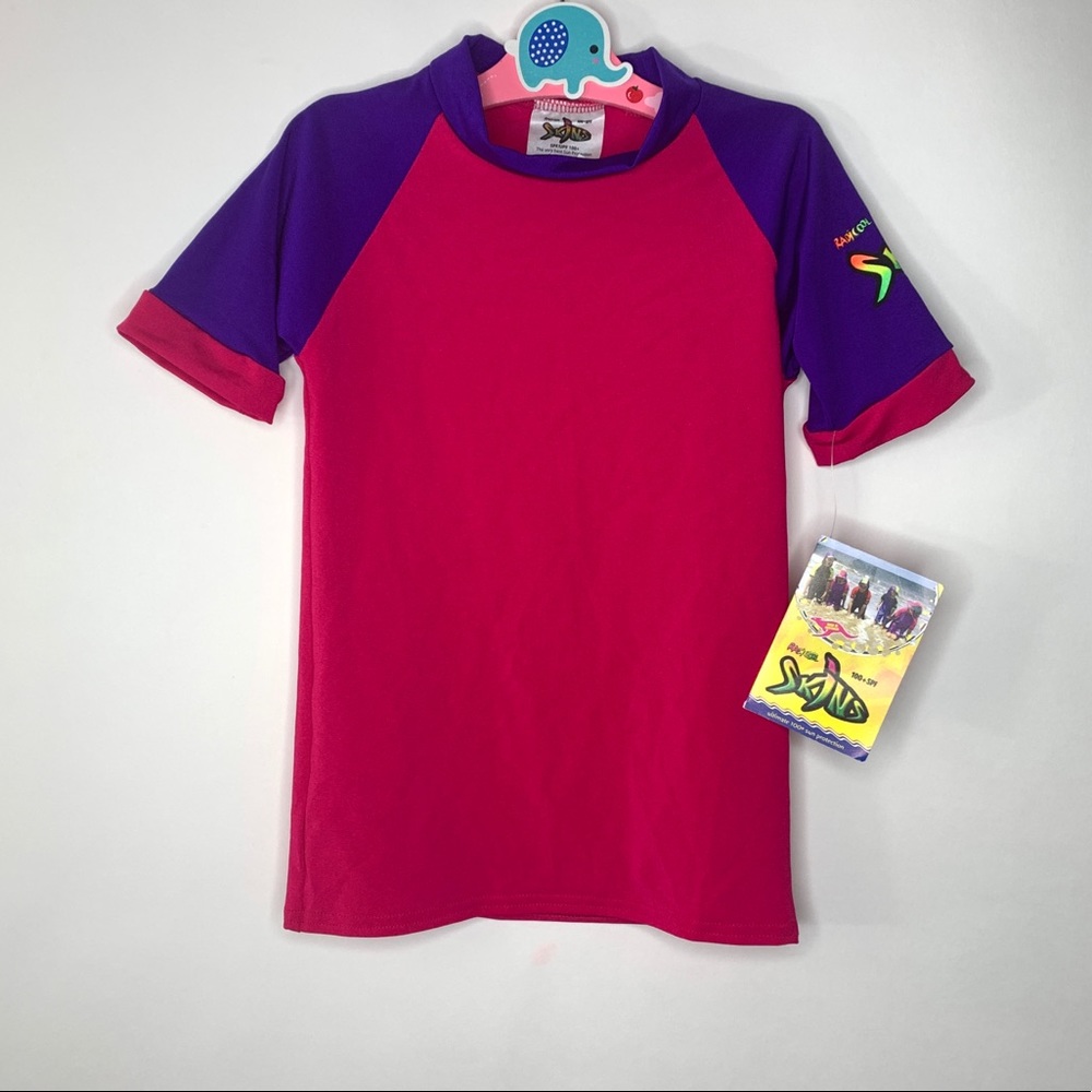 NEW • Kids • SKINS Rash Guard SPF 100 • Size 4